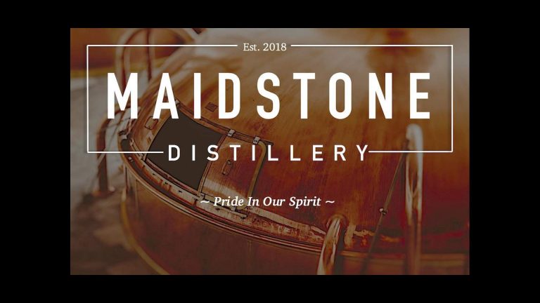 Neue englische Maidstone Distillery im Aufbau