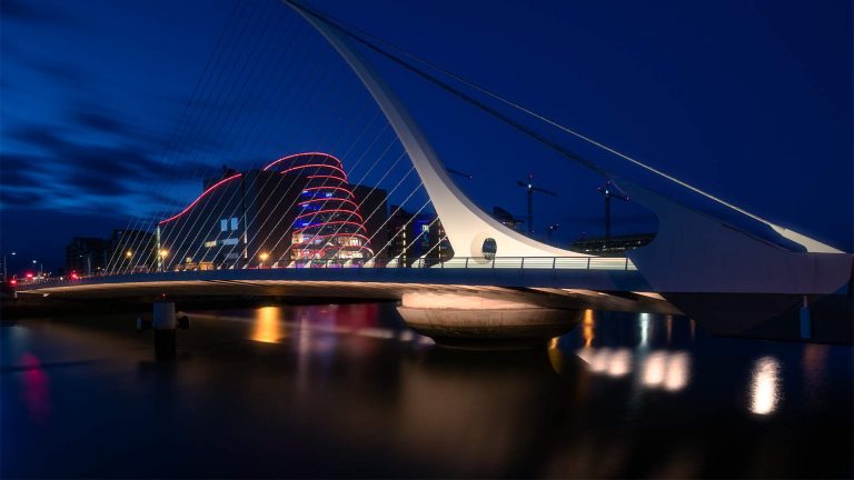 Whisky im Bild: Die Schönheit Irlands – Samuel Beckett Bridge