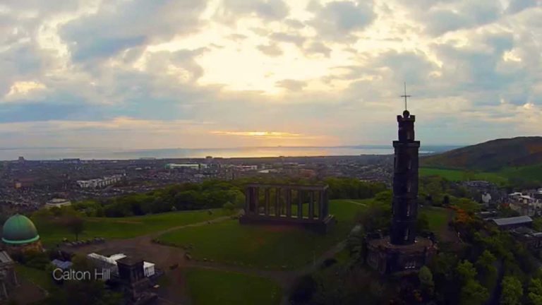 Video: Edinburgh by air