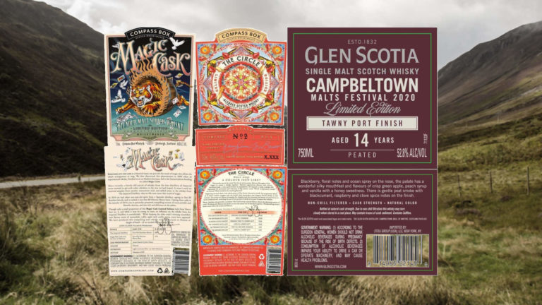 TTB-Neuheiten: Compass Box Magic Cask und The Circle No. 2, Glen Scotia Campbeltown Malts Festival 2020