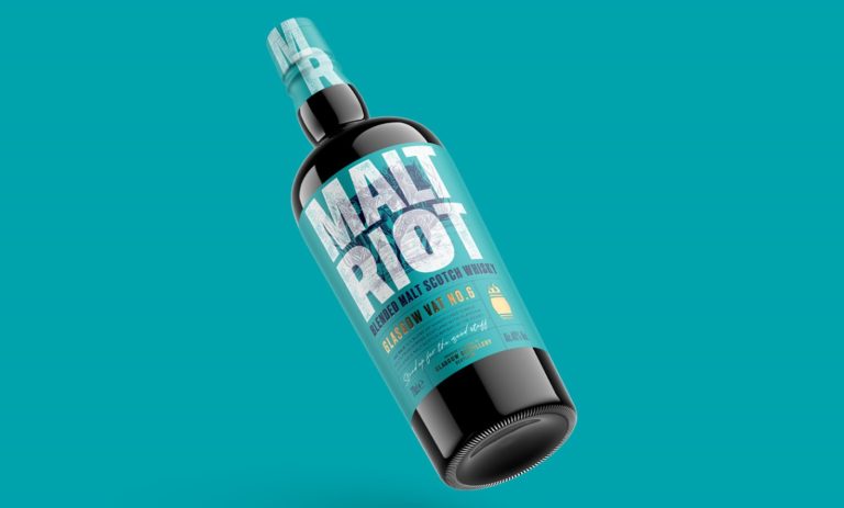 Neu von der Glasgow Distillery: Malt Riot Blended Malt