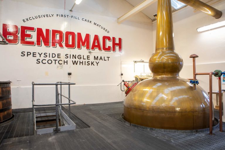 Benromach Distillery Besucherzentrum: Ab 14. März wieder geöffnet