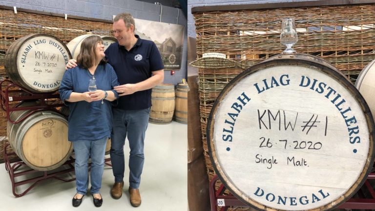 PR: Sliabh Liag Distillers füllen erstes Fass