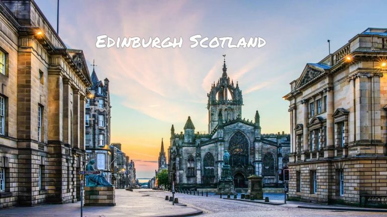 Video: Die Altstadt von Edinburgh im Zeitraffer
