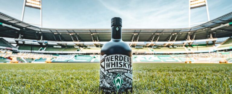 PR: Mit Herz, Raute – und Single Malt Scotch: Der Werder Whisky von Kirsch Import bringt Spielfreude ins Glas