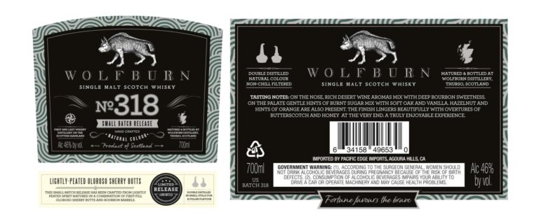 TTB-Neuheit: Wolfburn No. 318 Small Batch Release