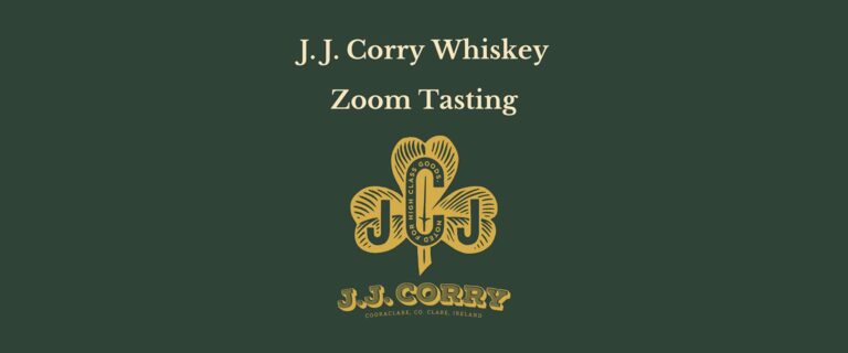 PR: Zoom J. J. Corry Whiskey Tasting bei irish-whiskeys.de