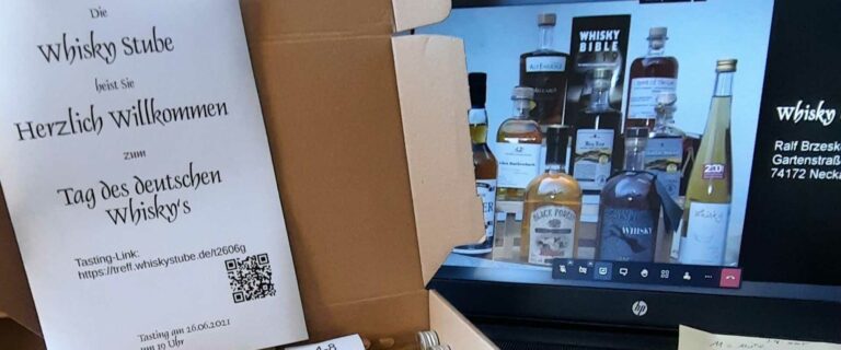 PR: Zum Tag des Deutschen Whiskys – Online-Tasting mit der Whisky Stube