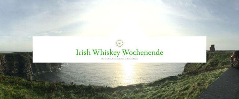 Save the date: Das Irish Whiskey Wochenende 2023 kommt am 25. und 26. 11. wieder ins Wohnzimmer