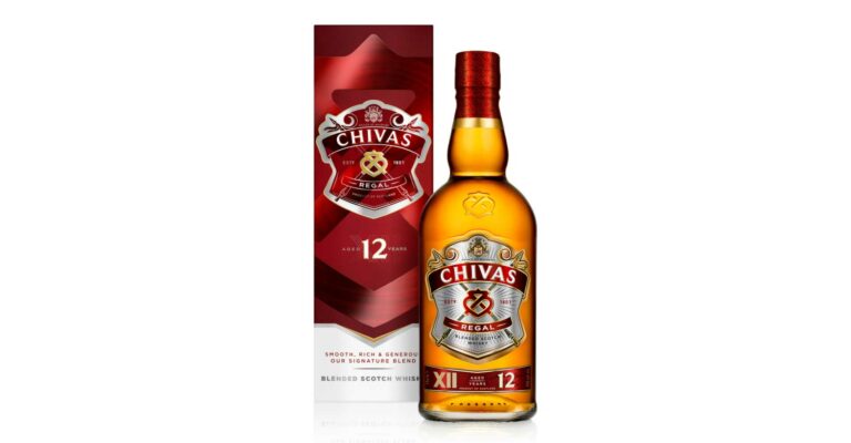 Chivas Regal 12 yo mit neuem Verpackungs- und Flaschendesign