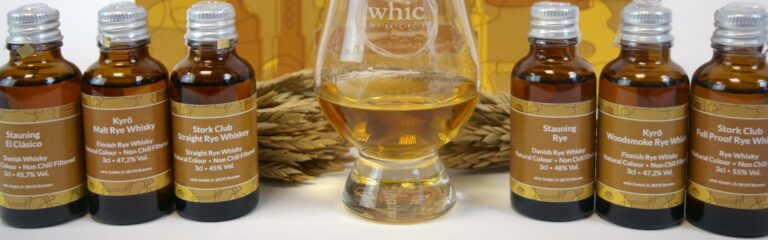 PR: Whic.de bringt am 30. Dezember Whisky-Live-Tasting mit sechs Roggen-Whiskys aus drei Nationen