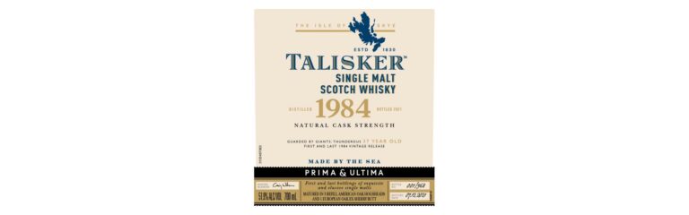 TTB-Neuheit: Talisker 1984 Prima & Ultima