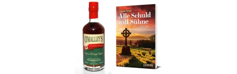 Neu bei The Whisky Shop Hartheim: O’Malley’s Irish Whiskey und Fin O’Malley Krimi von Carolin Römer, Band 6