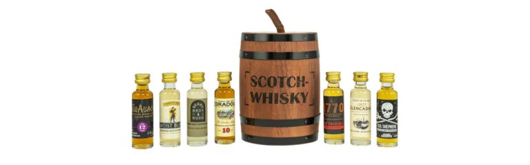 Kirsch Import bringt neues Whisky Tastingfass – Sieben Scotch auf einen Streich