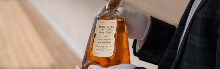 Port Ellen Bottling zum Besuch der Queen erzielt Rekordpreis von £100.000