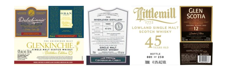 TTB-Neuheiten: Neue Distillers Editions, Littlemill 45yo, Inverleven 1989, Glen Scotia Seasonal Release 2022