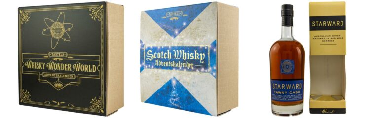 Neu bei Kirsch Import: Zwei Whisky-Adventskalender und ein Starward mit Tawny Port Finish