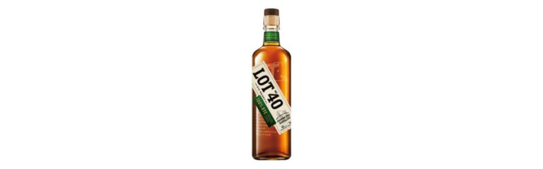 Neues Design: Der kanadische Roggen-Whisky Lot 40 präsentiert ein überarbeitetes Etikett