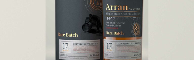 Isle of Arran Distillers präsentieren eine neue Rare Batch Edition mit Calvados Fasslagerung