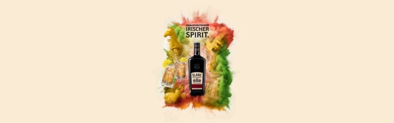 Unaufhaltsamer irischer Spirit – Brown-Forman Deutschland investiert in erste Kampagne für Slane Irish Whiskey (mit Video)