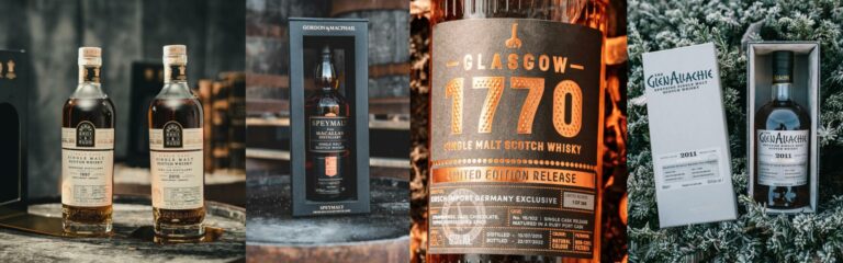 Kirsch Import: BB&R, G&M Speymalt, GlenAllachie und 1770 Glasgow Distillery Ruby Port – Single Casks exklusiv für Deutschland