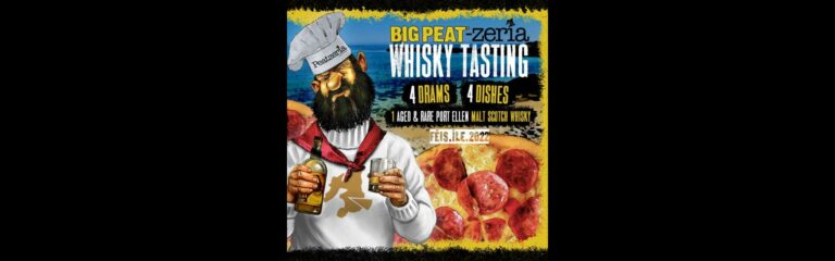 BIG PEAT-zeria Whisky Tasting im Rahmen von Fèis Ìle 2023