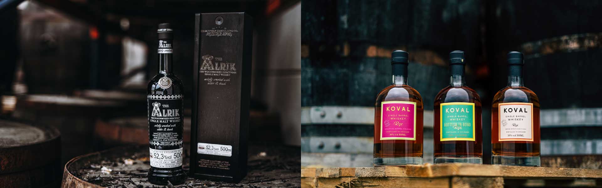 Neu bei Kirsch Import: The Alrik Amarone Cask und Koval Single Barrel Rye Whiskey