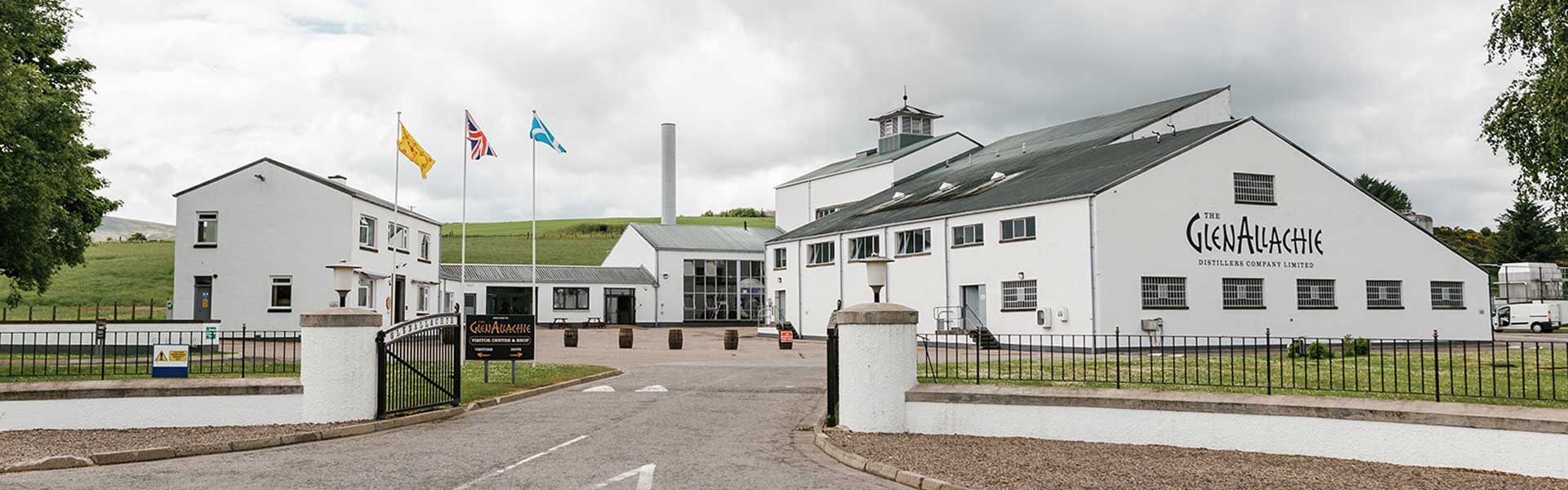 Das Besuchszentrum der The GlenAllachie Distillery ist modernisiert