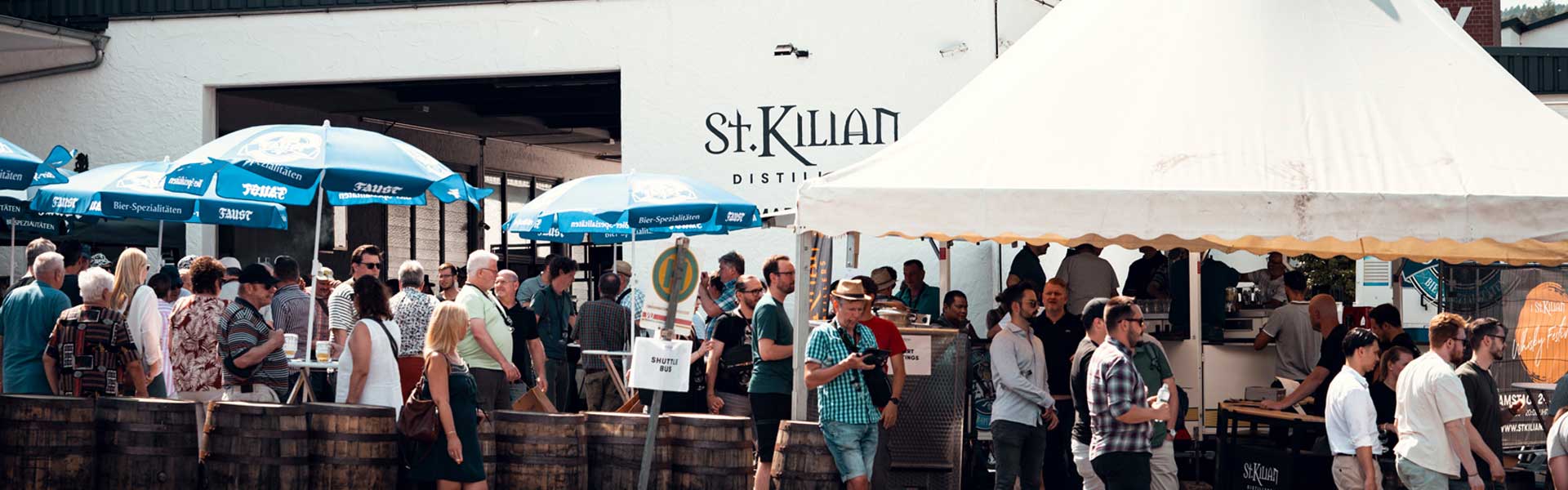 Die St. Kilian Distillers zeigen sich äußerst zufrieden nach ihrem 1. Whisky Festival