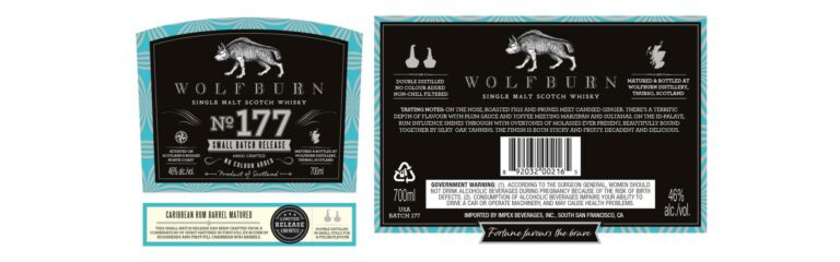 TTB-Neuheit: Wolfburn No. 177 Small Batch Release – Caribbean Rum Barrel Matured