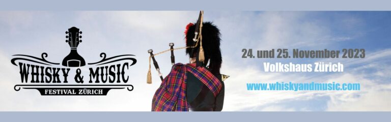 Whisky & Music Festival Zürich am 24. und 25. November 2023