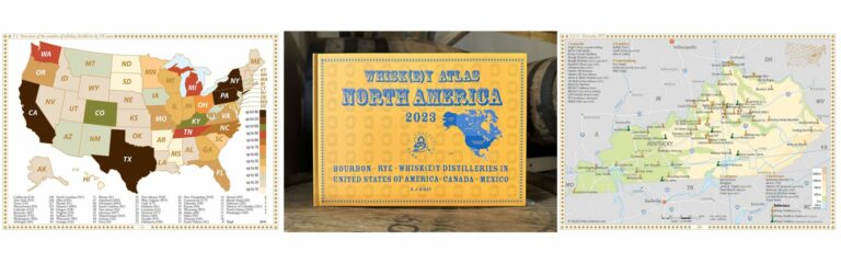 Nano, Micro, Craft und Industrie Destillerien – Alba-Collection Verlag bringt den Whisk(e)y Atlas North America 2023