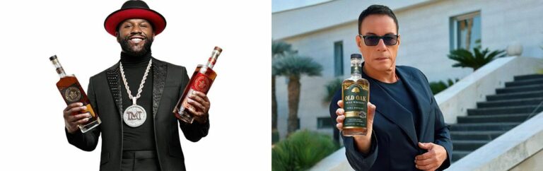Noch mehr Stars mit eigenem Whisky: Floyd Mayweather und Jean-Claude Van Damme stellen eigene Marken vor