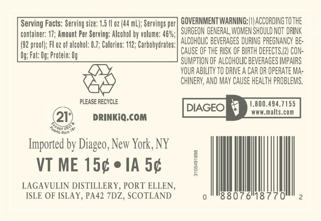 TTBNeuheit Lagavulin Offerman Edition Caribbean Rum Cask Finish WhiskyExperts