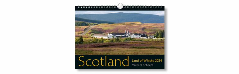 Der neue Bildkalender „Scotland -Land of Whisky“ 2024 ist da
