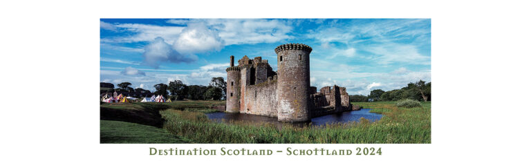 „Destination Scotland – Schottland 2024“ – Gudrun und Heinz Fesl‘s Panoramakalender jetzt erhältlich