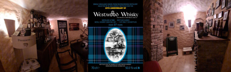Westwood Whisky feiert 25 Jahre Jubiläum mit Eigenabfüllungen: Start mit Invergordon 37yo