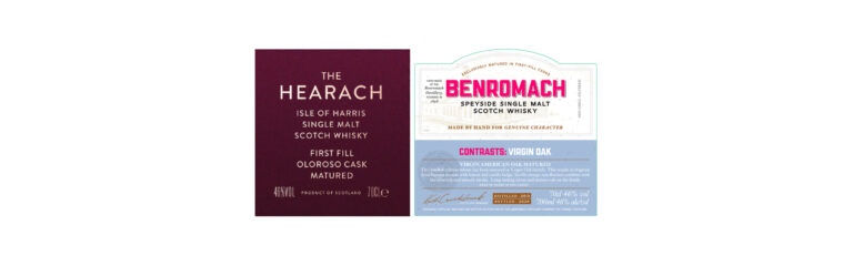 TTB-Neuheiten: Benromach Contrasts: Virgin Oak und The Hearach Oloroso Cask