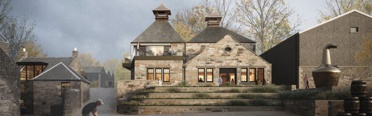 Glencadam Distillery legt den Grundstein für ein neues Besucherzentrum