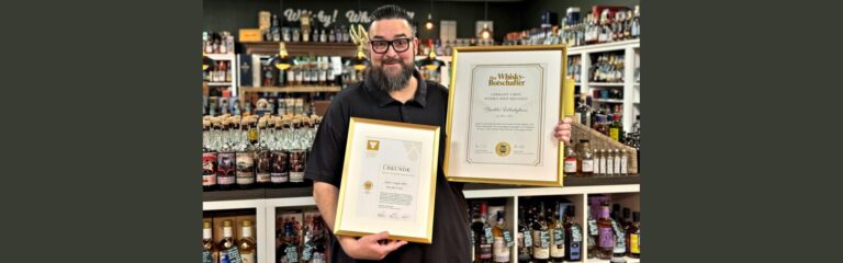 Brühler Whiskyhaus schafft Double und erringt nun auch Auszeichnung zum „Best Whisky Shop 2024“