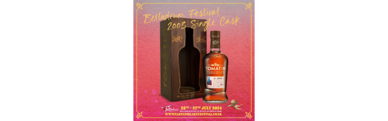 Tomatin veröffentlicht Belladrum Festival 2003 Single Cask zum 20-jährigen Jubiläum
