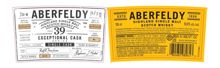 TTB-Neuheit: Aberfeldy Exceptional Cask Series 39yo
