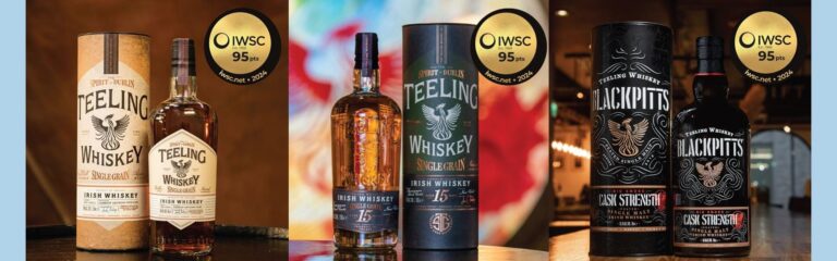 Teeling Whiskey mit drei Goldauszeichnungen bei der IWSC 2024