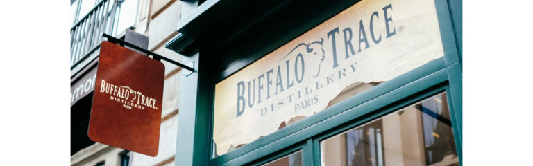 Buffalo Trace mit Pop-Up-Shop in Paris während der Olympischen Spiele