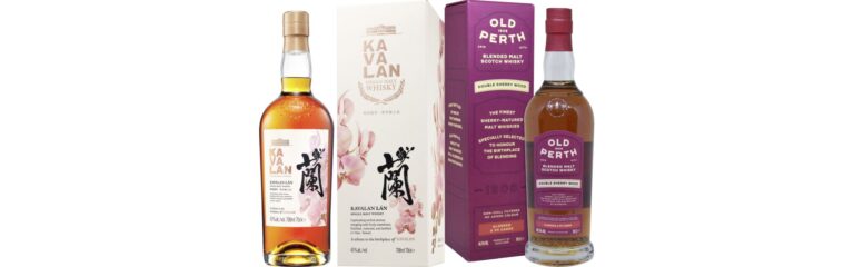 Neue Ergänzungen der Core Ranges: Kavalan LÁN und Old Perth Double Sherry kommen mit Schlumberger nach Deutschland