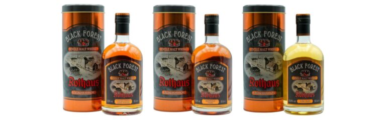 Drei neue Black Forest Rothaus Sondereditionen – Rum Cask, Banyuls Cask und Chardonnay Cask Finish