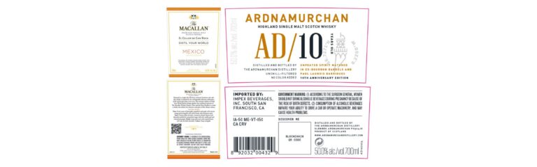 TTB-Neuheiten: Macallan Distil Your World Mexico Edition #2, Ardnamurchan 10th Anniversary Edition