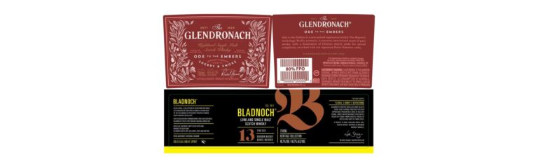 TTB-Neuheiten: Peated Glendronach “Ode to the Embers”, Bladnoch 13yo Heritage Collection