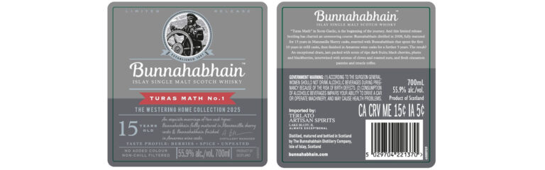 TTB-Neuheit: Bunnahabhain Turas Math No. 1