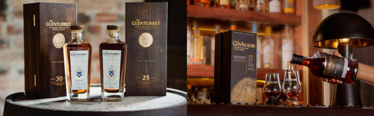 Neu bei Kirsch Import: The Glenturret 2024 Release und The GlenAllachie 17 yo Masters of Wood